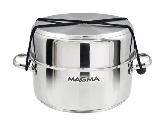 Magma 10 Piece Set - Induct Compat Stainless Steel Ext Blk Ceram Nonstick Int - Image 3
